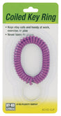 2GO KC152-CLIP Key Ring, Split Ring, 1 in Ring