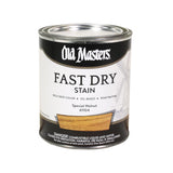 Old Masters Professional Semi-Transparent Special Walnut Oil-Based Alkyd Fast Dry Wood Stain 1 qt, Pack of 4