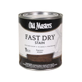 Old Masters Semi-Transparent Espresso Oil-Based Alkyd Fast Dry Wood Stain 1 qt, Pack of 4
