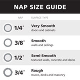 Bestt Liebco Master Woven Polyester 6-1/2 in. W X 3/8 in. Paint Roller Cover 1 pk