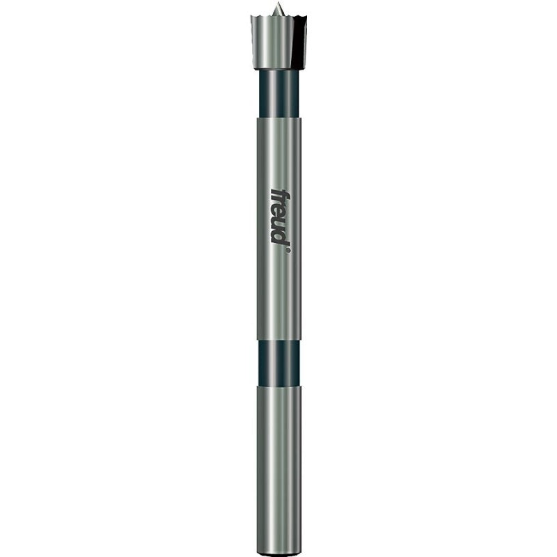 Freud Precision Shear PB-002 Forstner Bit, 3/8 in Dia, 3-1/2 in OAL, 1/4 in Dia Shank