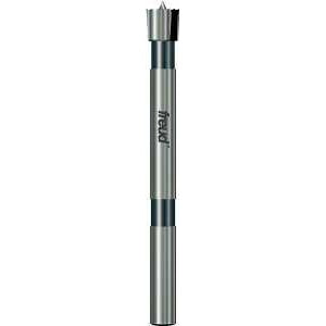 Freud Precision Shear PB-002 Forstner Bit, 3/8 in Dia, 3-1/2 in OAL, 1/4 in Dia Shank