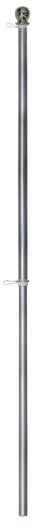 Valley Forge 29407-TANGLE Flag Pole, 1 in Dia, Aluminum