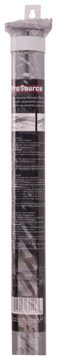 ProSource 21013ZCX-PS Adjustable Closet Rod, 30 to 48 in L, Steel, Silver