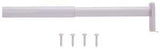ProSource 21013PHX-PS Adjustable Closet Rod, 30 to 48 in L, Steel