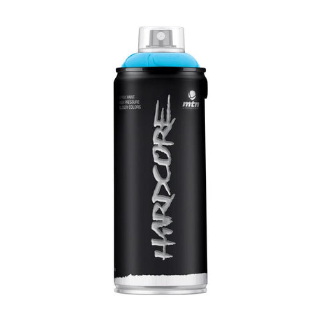 MTN Hardcore Gloss Light Blue Spray Paint 11 oz, Pack of 6