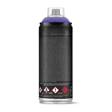 MTN Hardcore Gloss Anonymous Violet Spray Paint 11 oz, Pack of 6
