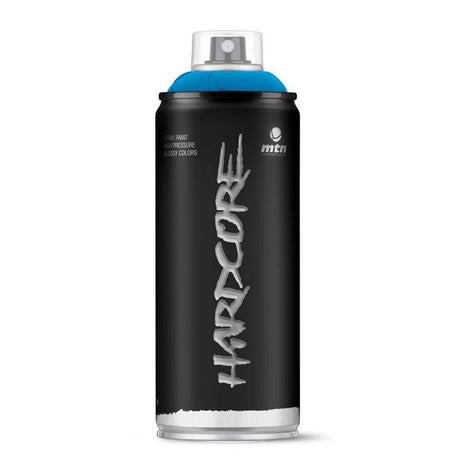 MTN Hardcore Gloss Neptune Blue Spray Paint 11 oz, Pack of 6