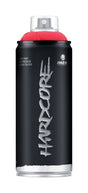MTN Hardcore Gloss Madrid Red Spray Paint 11 oz, Pack of 6