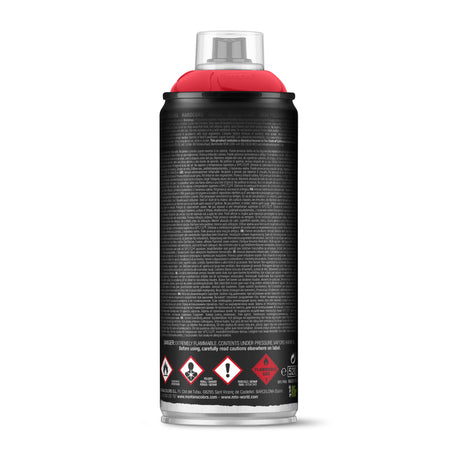 MTN Hardcore Gloss Madrid Red Spray Paint 11 oz, Pack of 6