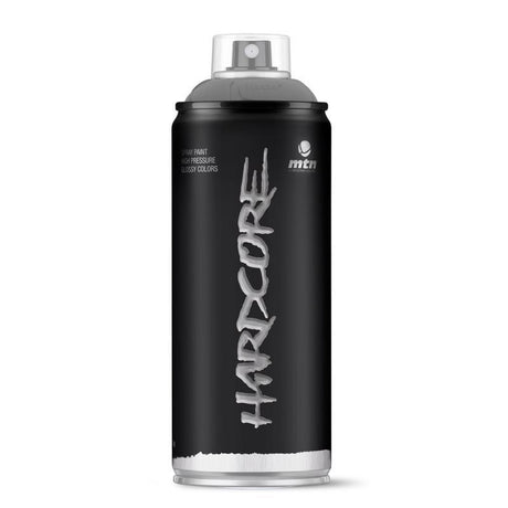 MTN Hardcore Gloss Matter Grey Spray Paint 11 oz, Pack of 6
