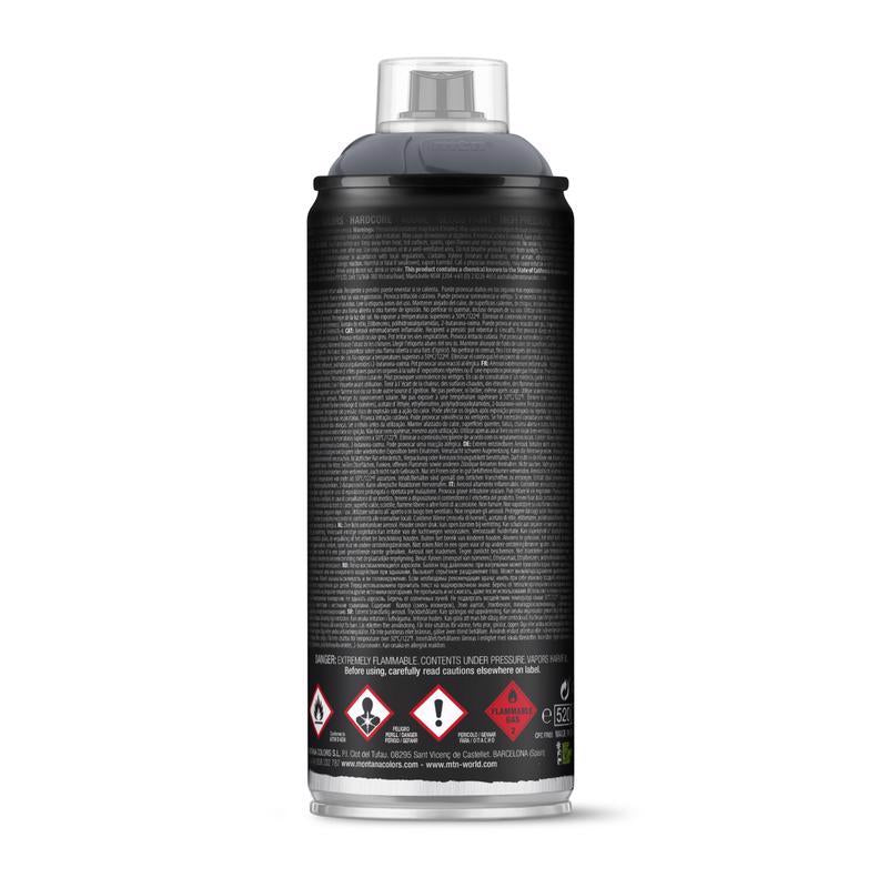 MTN Hardcore Gloss Sputnik Grey Spray Paint 11 oz, Pack of 6