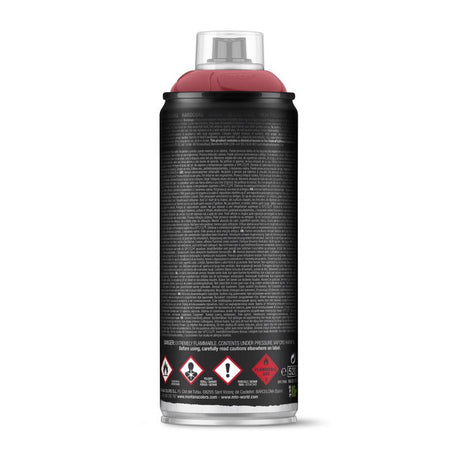 MTN Hardcore Gloss Bordeaux Red Spray Paint 11 oz, Pack of 6