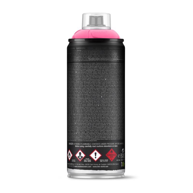 MTN Hardcore Gloss Magenta Spray Paint 11 oz, Pack of 6