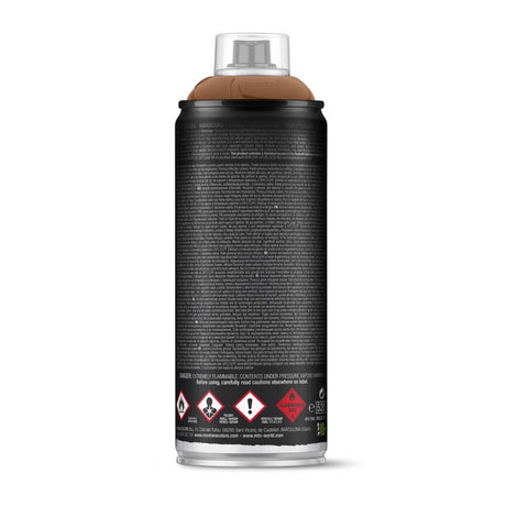 MTN Hardcore Gloss Toasted Brown Spray Paint 13.5 oz, Pack of 6