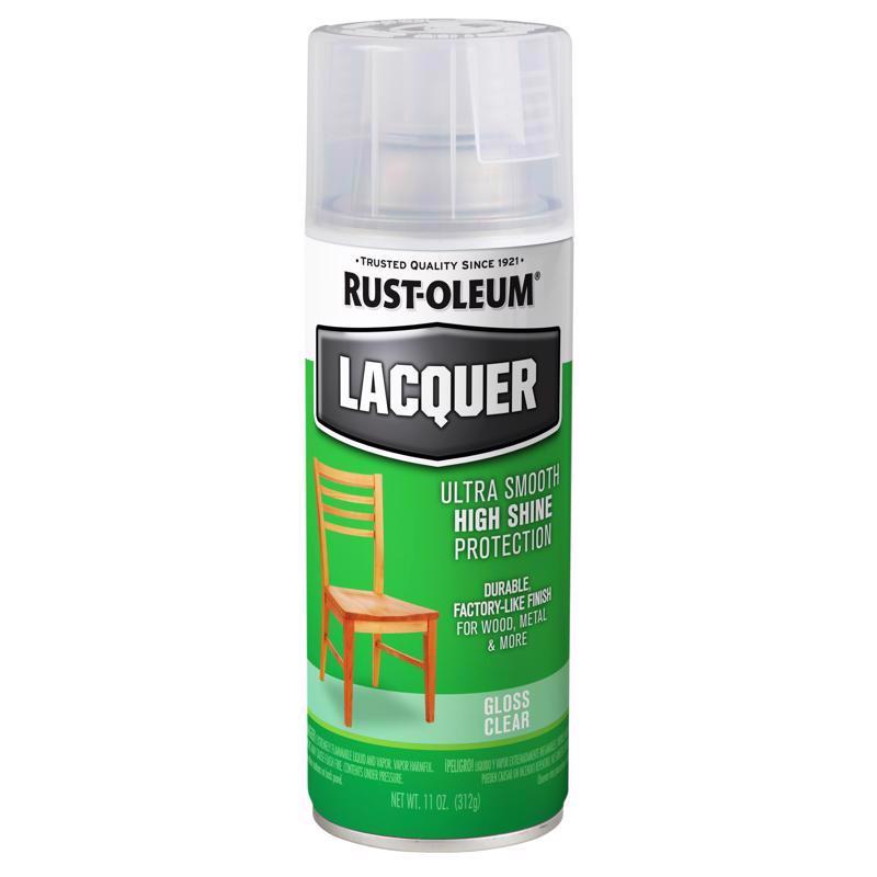 Rust-Oleum Specialty Gloss Clear Lacquer Spray Paint 11 oz