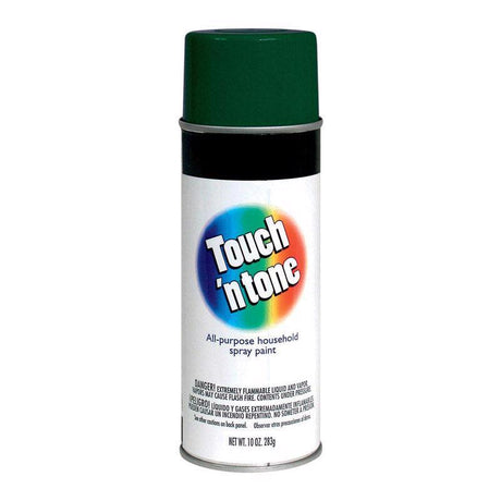 Rust-Oleum Touch n Tone Gloss Hunter Green Spray Paint 10 oz, Pack of 6