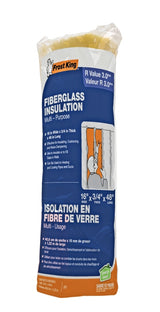 Frost King SP1/12 Construction Insulation, 48 in L, 16 in W, R3 R-Value, Steel