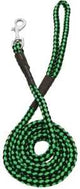 Boss Pet PDQ 11332 Braided Lead, Green/Red/Yellow, 48 in L