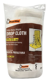 Frost King 9 ft. W X 12 ft. L X 3 mil Plastic Drop Cloth 1 pk, Pack of 12
