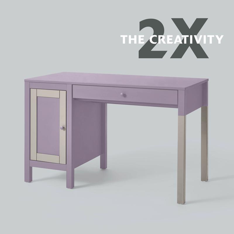 Rust-Oleum Painter's Touch 2X Satin Silver Lilac Paint+Primer Spray Paint 12 oz