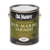 Old Masters Semi-Gloss Clear Oil-Based Marine Spar Varnish 1 gal, Pack of 2