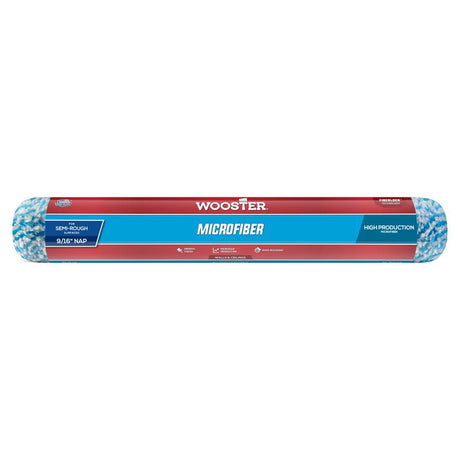 Wooster Microfiber 18 in. W X 9/16 in. Paint Roller Cover 1 pk