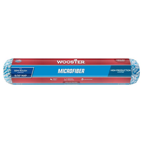 Wooster Microfiber 14 in. W X 9/16 in. Paint Roller Cover 1 pk
