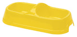 HiLo 00213H Dog Feeding Bowl, L, 14 oz Volume, 2-Compartment, Plastic