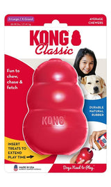 Kong Classic KXL Dog Toy, L/XL, Chew, Classic, Rubber, Red