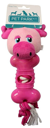 Pet Park Blvd US2216 15 Dog Toy, Ropers Toy, Pig