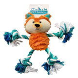 Boss Pet Pet Park Blvd US2261 12 Dog Toy, Chew, Fetch Toy, Tugger Fox, Plush/Rope