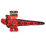 Chomper WB11516 Dog Toy, L, Gladiator Tuff Dino, Nylon/Plush, Assorted