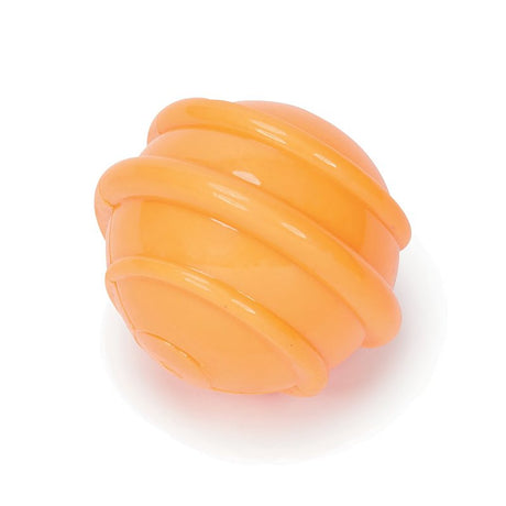 Chomper WB15557 L Dog Toy, 4 in, Squeaky Spiral Ball, Thermoplastic Rubber, Assorted