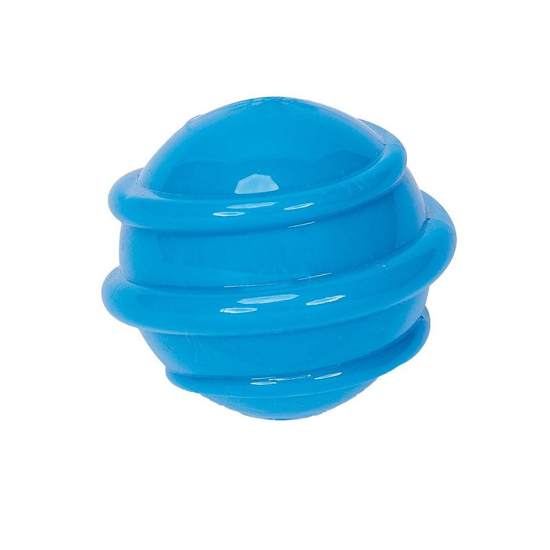 Chomper WB15557 L Dog Toy, 4 in, Squeaky Spiral Ball, Thermoplastic Rubber, Assorted