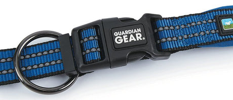 Guardian Gear ZA0006 20 19 Dog Collar, O-Ring Link, 20 to 19 in L Collar, Nylon, Royal Blue