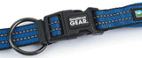 Guardian Gear ZA0006 24 19 Dog Collar, O-Ring Link, 24 to 19 in L Collar, Nylon, Royal Blue