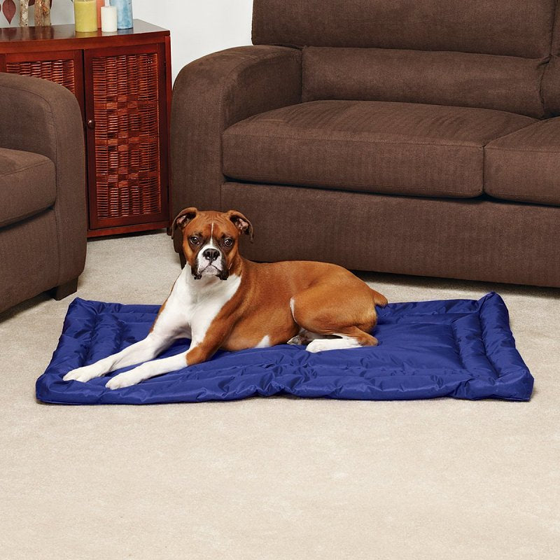 Slumber Pet ZA210 30 19 Dog Bed, 30 in L, 19 in W, Nylon Cover, Royal Blue