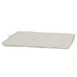 Slumber Pet ZA427 47 55 Dog Mat, 47-3/4 in L, 29-3/4 in W, Acrylic/Polyester Sherpa Cover, Natural