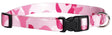 Casual Canine ZA6741 14 75 Dog Collar, D-Ring Link, 14 to 20 in L Collar, 5/8 in W Collar, Nylon, Pink Camo