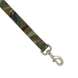 Casual Canine ZA6751 44 43 Camo Dog Leash Lead, 4 ft L, 5/8 in W, Nylon Line, Green, Fastening Method: Swivel Snap
