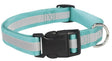 Guardian Gear ZA984 18 19 Dog Collar, 18 to 26 in L Collar, 1 in W Collar, Nylon, Blue, Reflective Taping