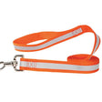 Guardian Gear ZA985 44 69 Reflective Dog Lead, 4 ft L, 5/8 in W, Nylon Line, Orange, Fastening Method: Swivel Clip