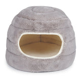Slumber Pet ZW9087 11 Cuddler Bed, 16 in L, Polyester Cover, Gray, Machine Wash Cold on Gentle Cycle, Tumble Dry Low