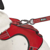 Guardian Gear ZA0031 10 83 Reflective Harness, 12 to 20 in, Fastening Method: O-Ring Strap, Nylon Harness, True Red
