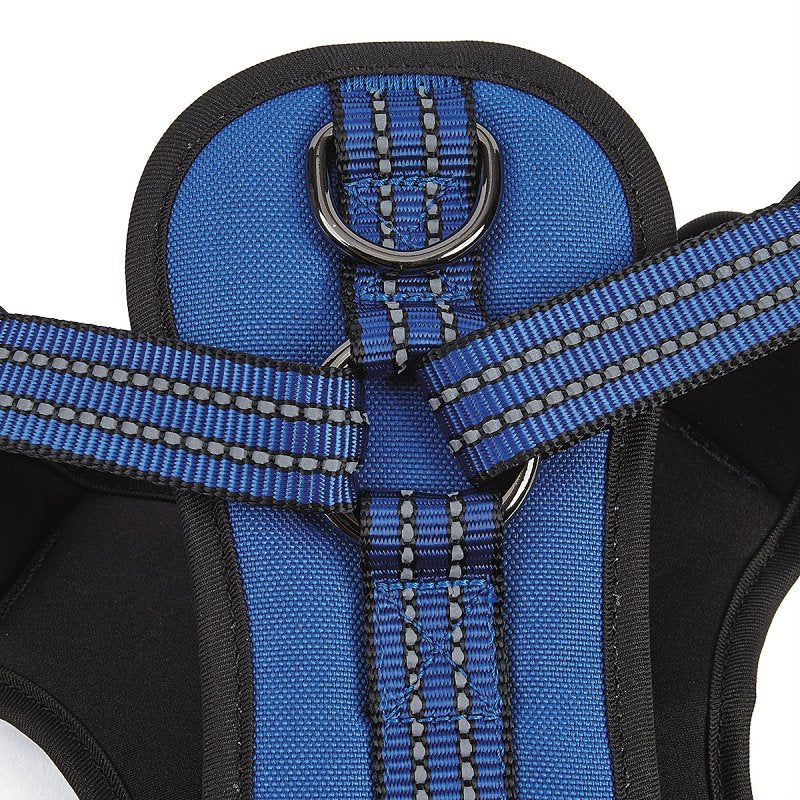 Guardian Gear ZA0031 16 19 Reflective Harness, 18 to 30 in, Fastening Method: O-Ring Strap, Nylon Harness