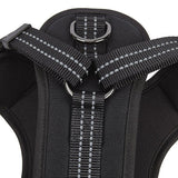 Guardian Gear ZA0031 16 30 Reflective Harness, 18 to 30 in, Fastening Method: O-Ring Strap, Nylon Harness, Jet Black