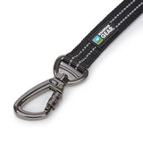 Guardian Gear ZA5172 06 30 Reflective Dog Leash, 6 ft L, Nylon Line, Black, Fastening Method: Snap
