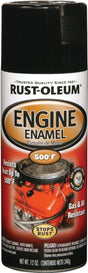 Rust-Oleum Automotive 248932 Engine Spray Paint, Black, 12 oz Can