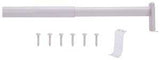 ProSource 21016PHX-PS Adjustable Closet Rod, 72 to 120 in L, Steel